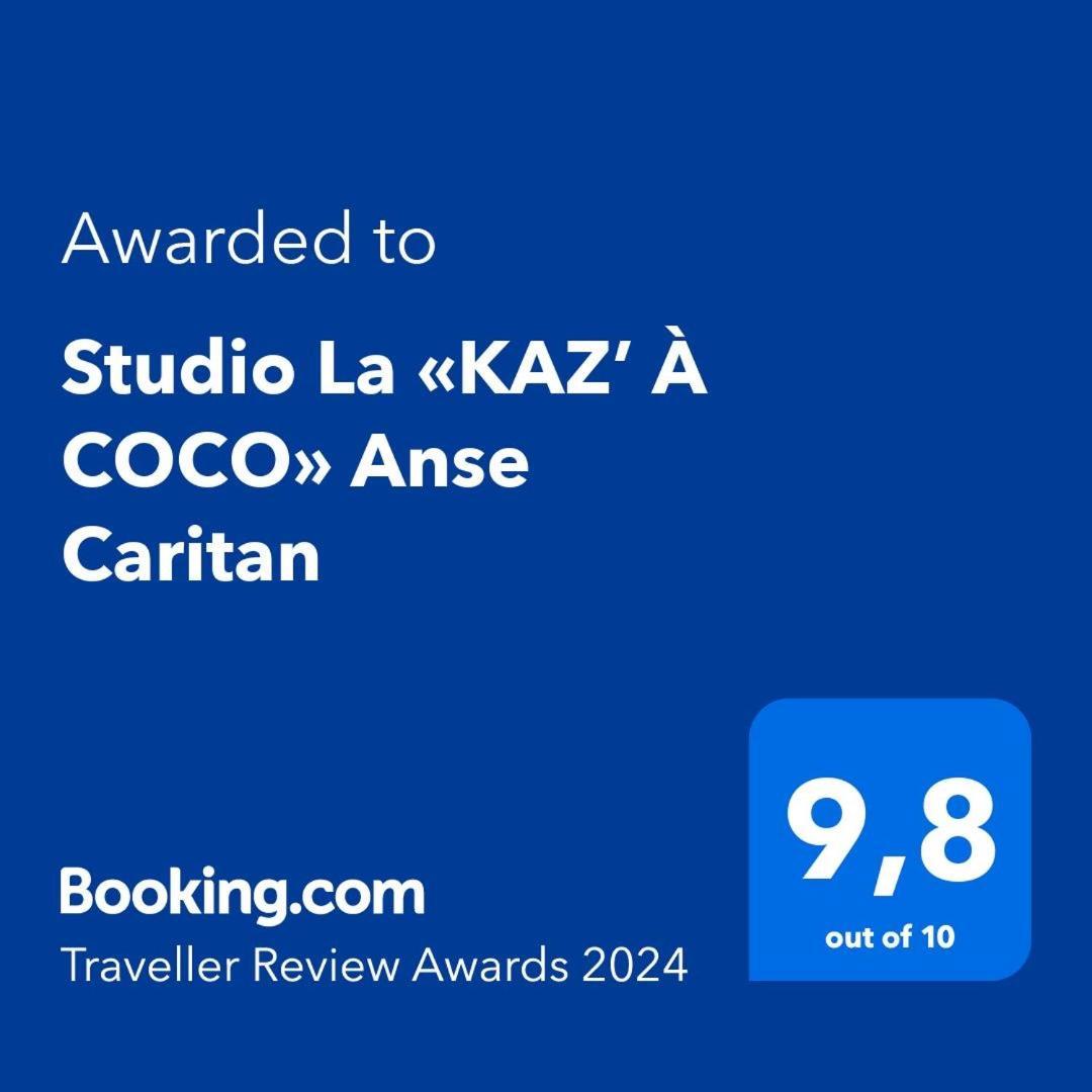 Studio La «Kaz' A Coco» Anse Caritan Sainte-Anne Exterior foto